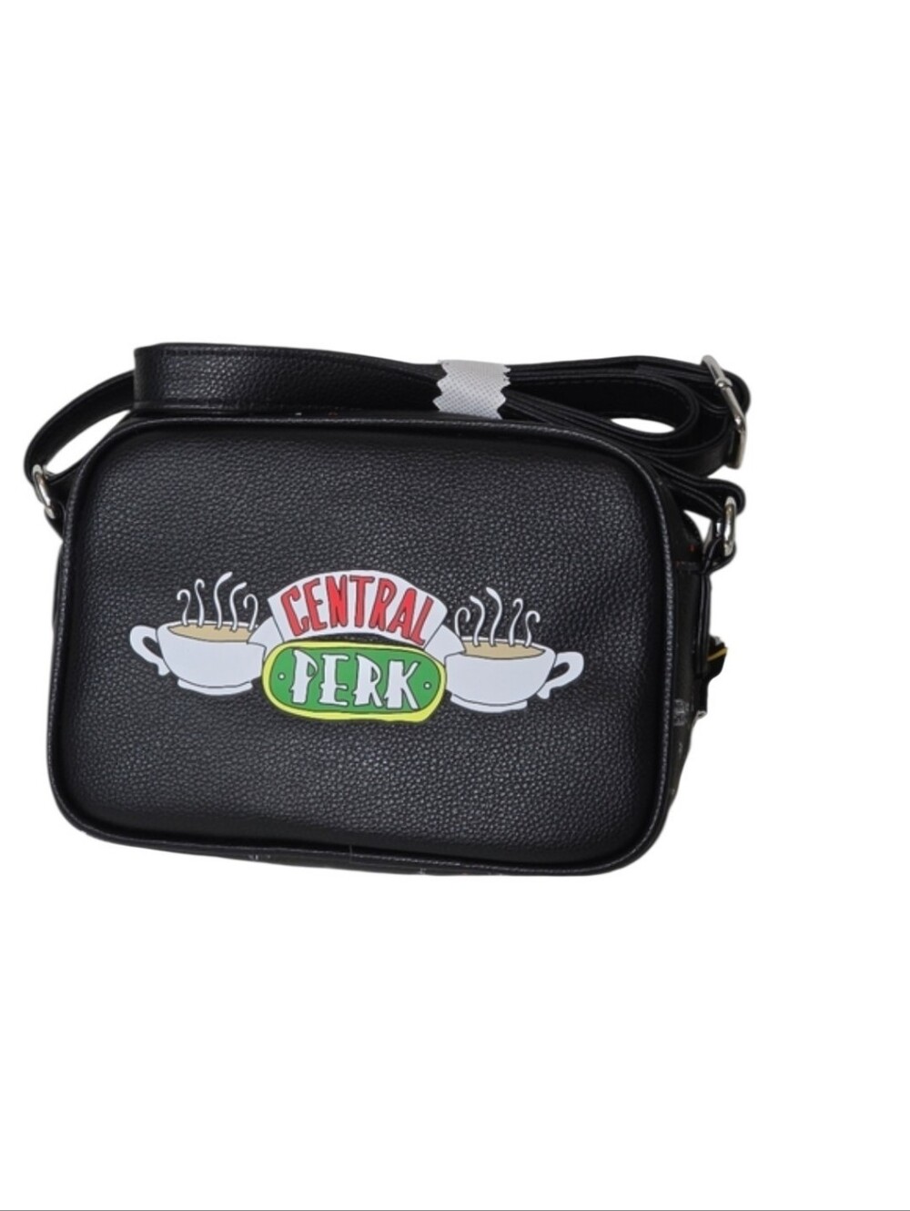 Dani Nicole Danielle Friends Central Perk Black Crossbody Bag NWT